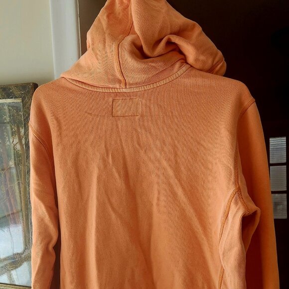 Unusual Orange ROOTS hoodie Jacket full zip - Iconic Canadian Beaver 100% Cotton - Picture 6 of 7